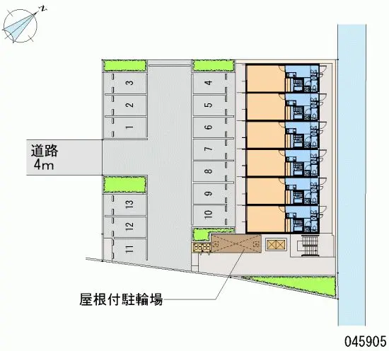 ★手数料０円★志木市中宗岡　月極駐車場（LP）